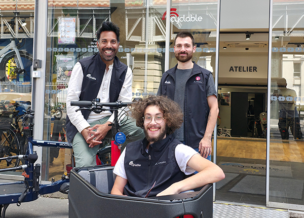 Conseillers velo à Paris