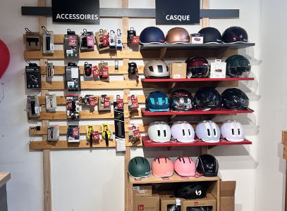 Intérieur magasin de vélos Paris 13